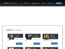 Tablet Screenshot of pattonfh.info